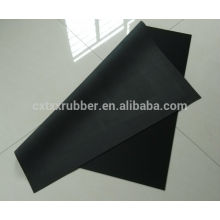 large rubber sheet for table mat, non slip black fabric table mat rubber sheet